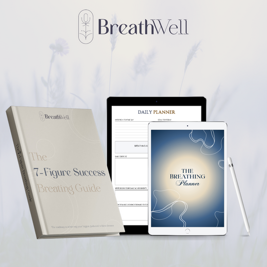 Success Breath Bundle: Digital Planner + 7-Figure Success Breathing Guide Book